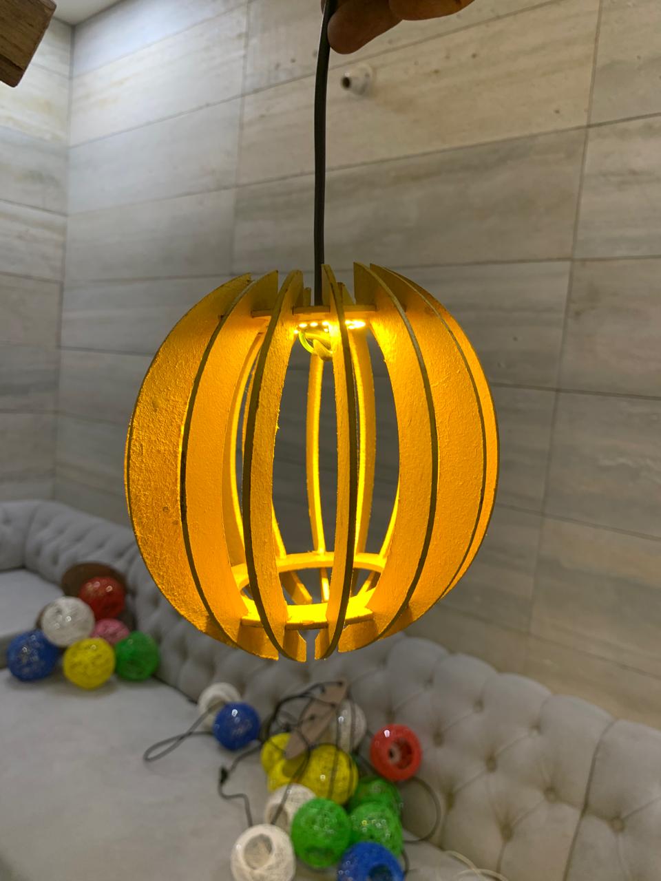 Stylish Single Hanging LIGHT  Balls – A perfect home décor accessory available in elegant colors and modern designs.
