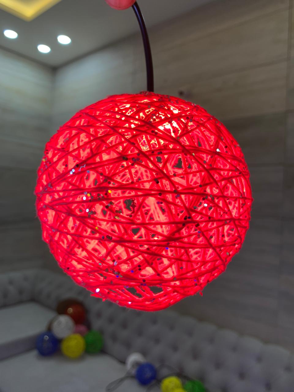 Stylish Single Hanging LIGHT Balls – A perfect home décor accessory available in elegant colors and modern designs.