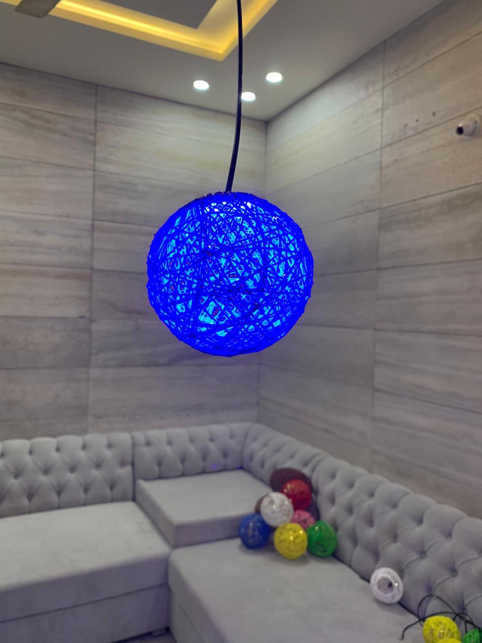 Stylish Single Hanging  light  Balls – A perfect home décor accessory available in elegant colors and modern designs.