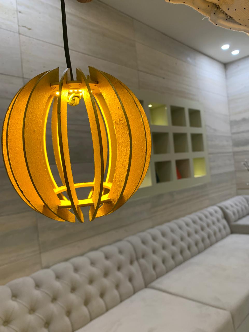 Stylish Single Hanging LIGHT  Balls – A perfect home décor accessory available in elegant colors and modern designs.