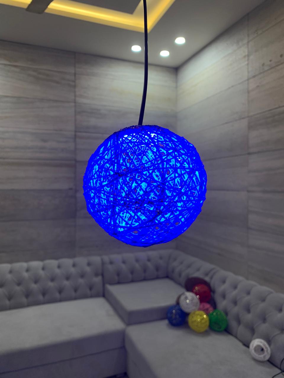 Stylish Single Hanging  light  Balls – A perfect home décor accessory available in elegant colors and modern designs.
