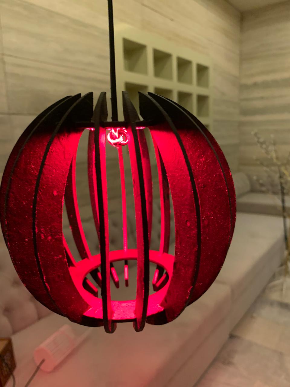 Stylish Single Hanging LIGHT  Balls – A perfect home décor accessory available in elegant colors and modern desi