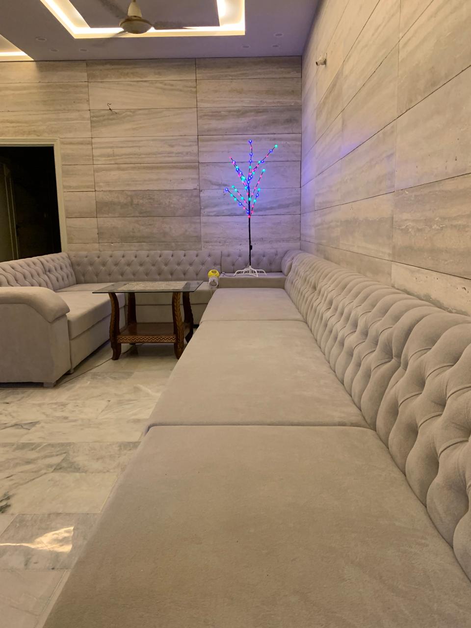 Elegant READ BLEU GREEN  Pot Decorative Light with 60 LEDs and 10 strings – perfect for corners, living rooms, or lawns.
