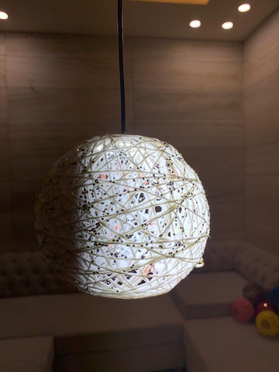 Stylish Single Hanging LIGHT  Balls – A perfect home décor accessory available in elegant colors and modern designs.